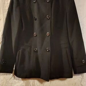 St. John's Bay Black Peacoat